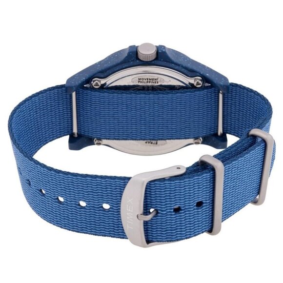 NWT Authentic Timex Reclaim Ocean Quartz Black Dial Men's Watch - Picture 3 of 3